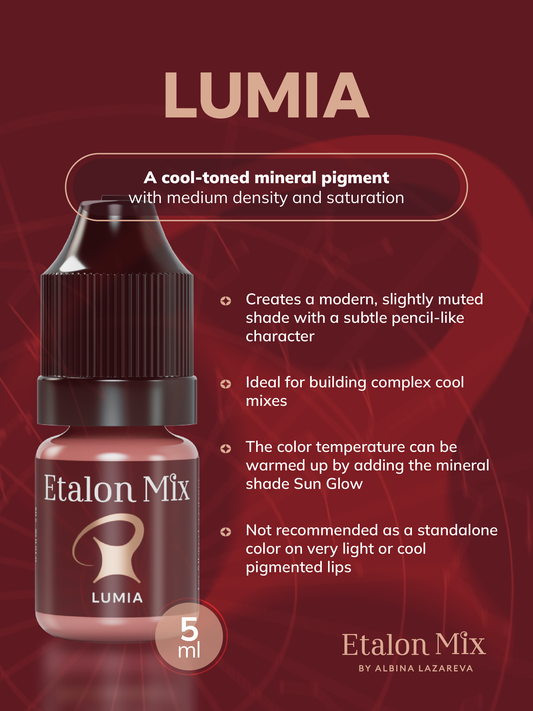 Etalon Mix Lumia Inorganic (Mineral) Lips Pigment 5ml