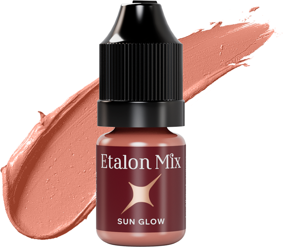 Etalon Mix Sun Glow Inorganic (Mineral) Lips Pigment 5ml
