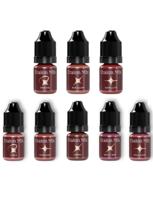 NEW Etalon Mix Favor Lip Pigments Set 5ml